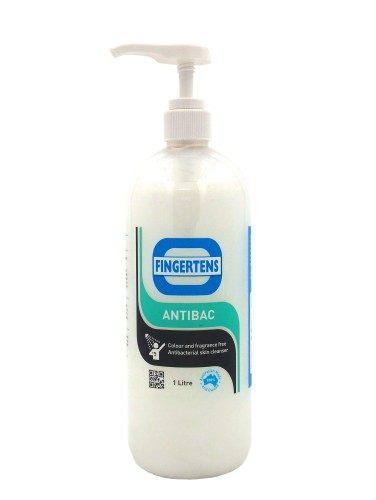 Fingertens Antibacterial Hand & Body Wash 1 Litre Pump Pack