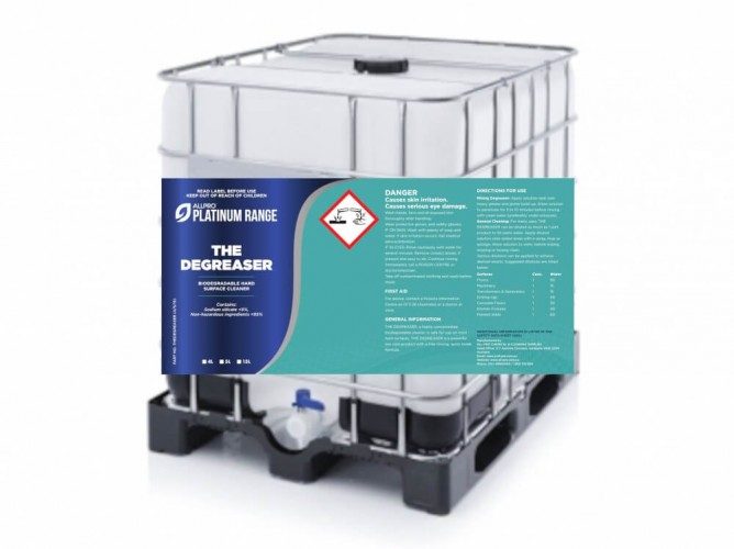 The Degreaser Water Based Degreaser 1000 Litre IBC