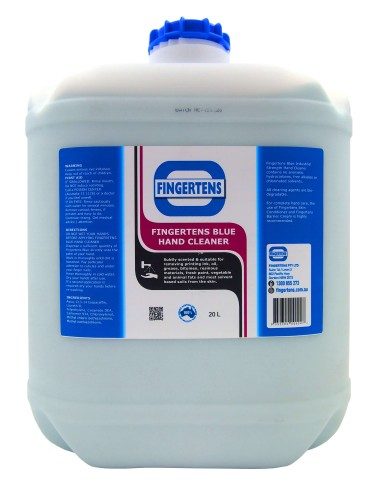 Fingertens Blue Heavy Duty Hand Cleaner 20 Litre Drum