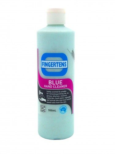 Fingertens Blue Heavy Duty Hand Cleaner 500 ml Bottles