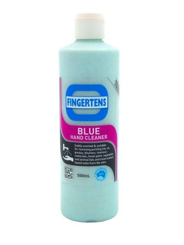 Fingertens Blue Heavy Duty Hand Cleaner 500 ml Bottles