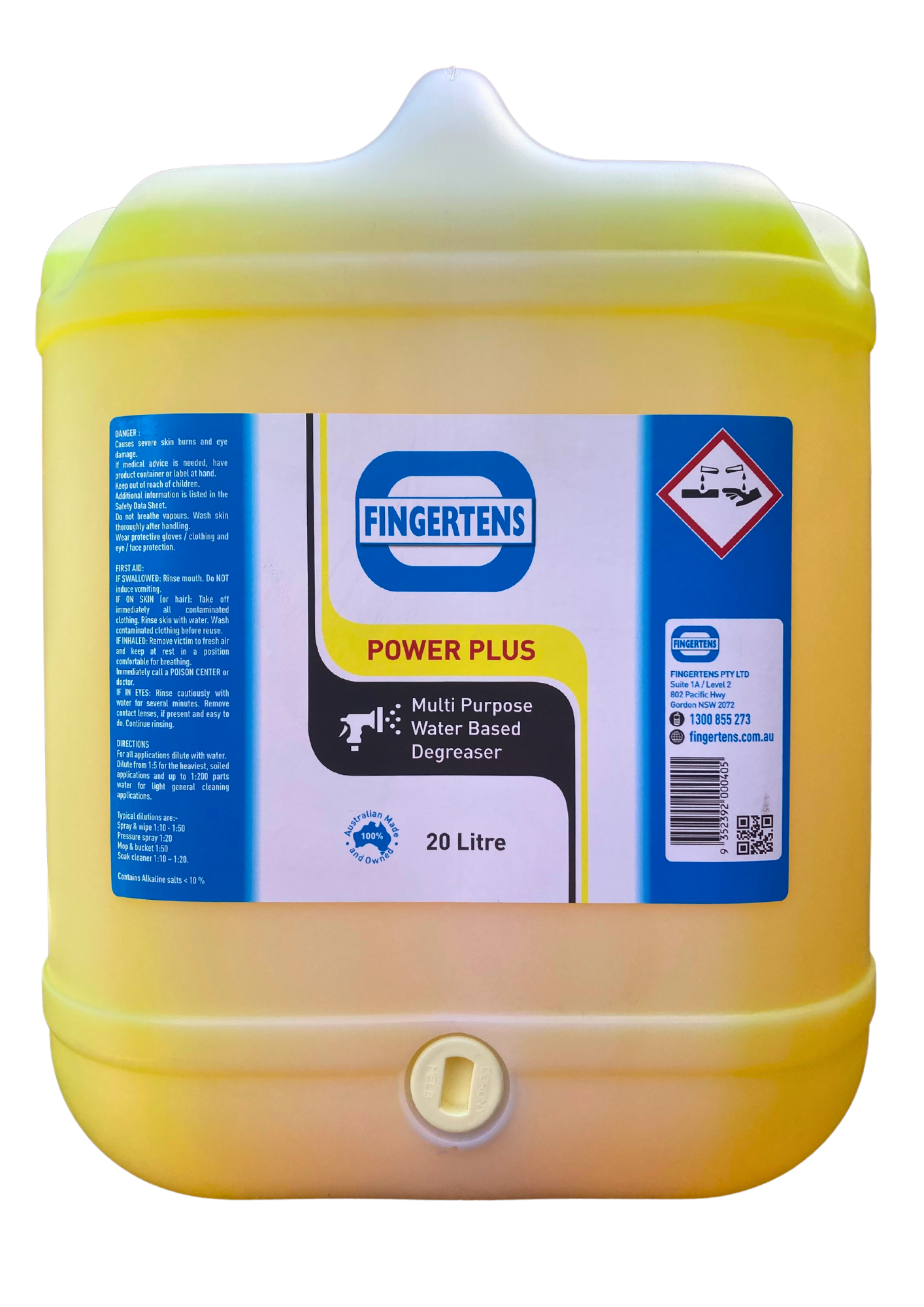 Power Plus Multi Purpose Concentrate 20L Drum