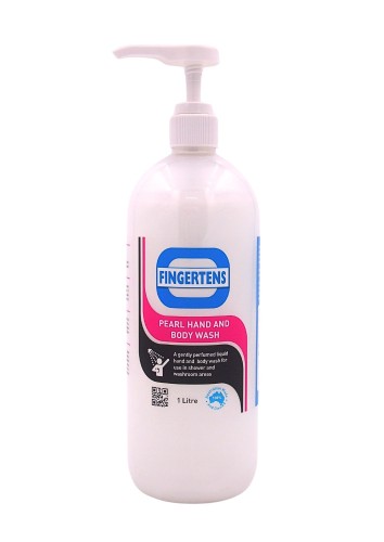 Fingertens Pearl Hand & Body Wash | 1 L Pump Pack