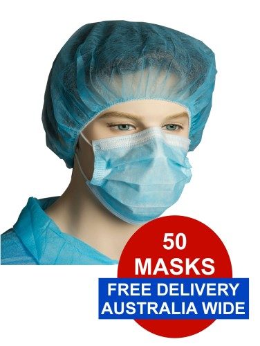 Polypropylene Surgical Face Mask - 50 masks per pack