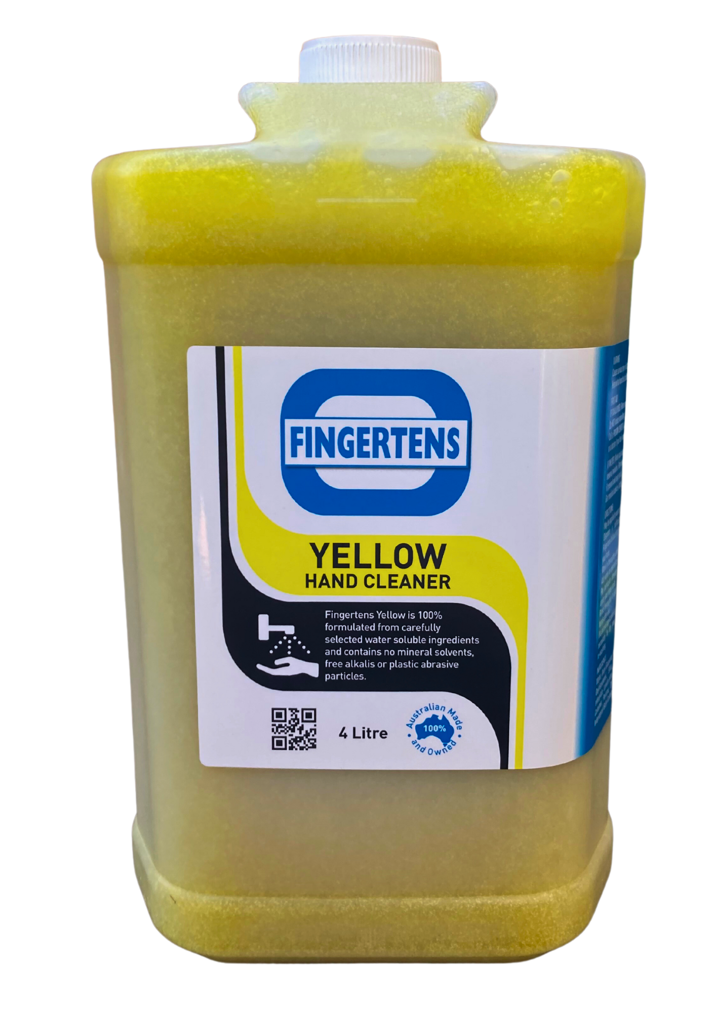 Fingertens Yellow Hand Cleaner | 4 Litre Bottles