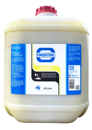 Fingertens Yellow Hand Cleaner 20 Litre Drum