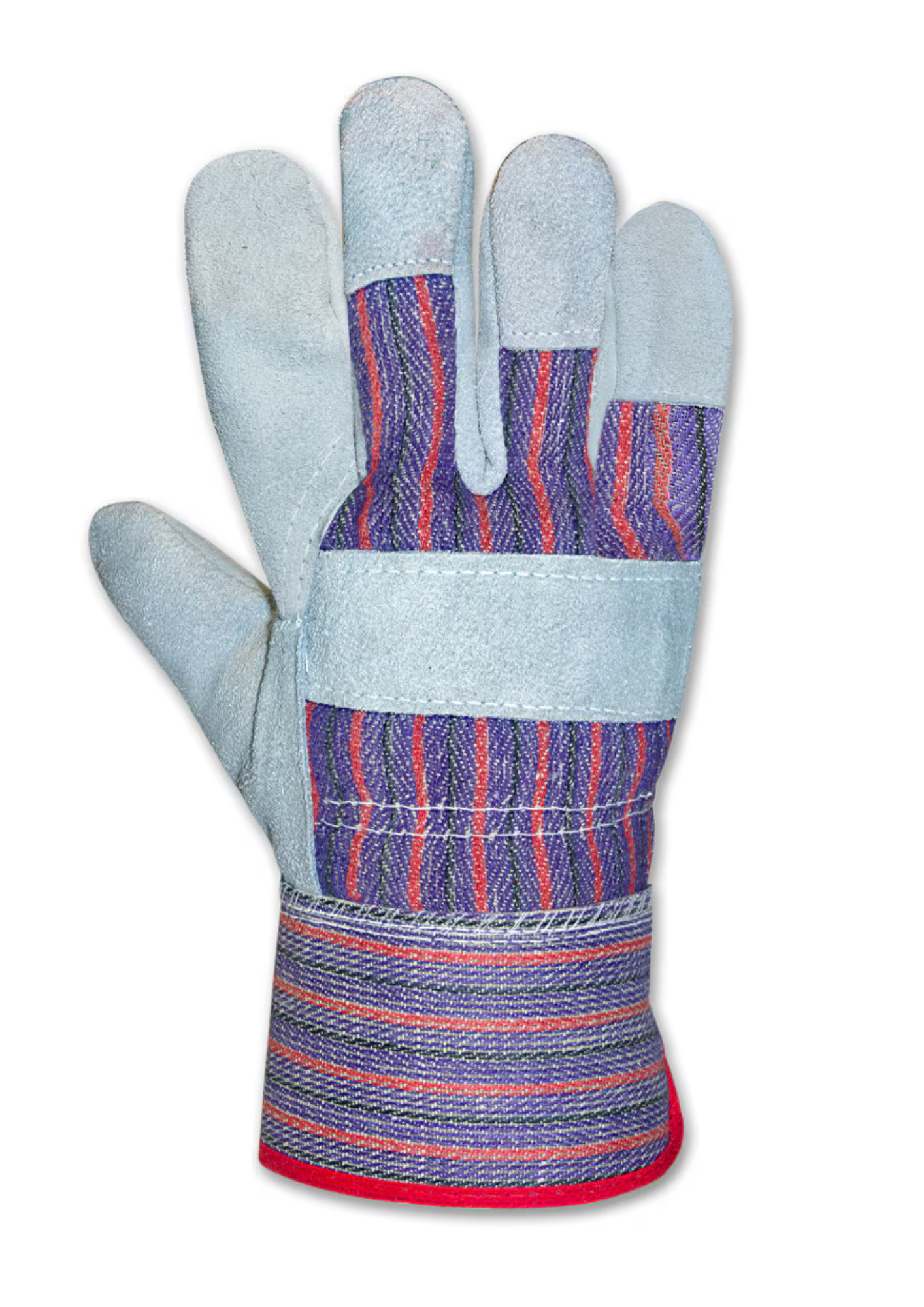 Bastion Candy Stripe Leather Gloves, 120 pairs