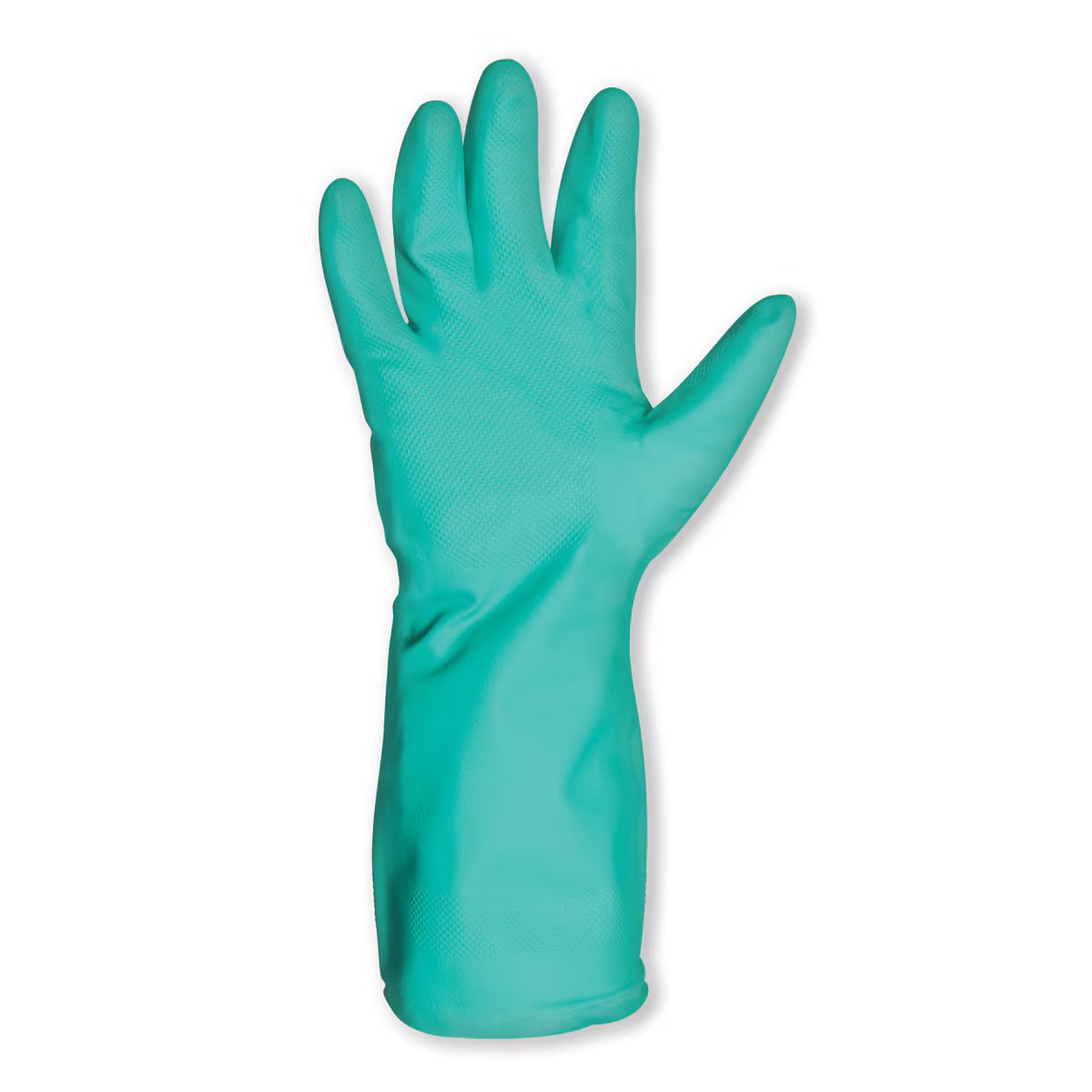 Nitrile 330 Gloves, Green, Solvent Resistant, Flocklined 12 Pairs | Medium