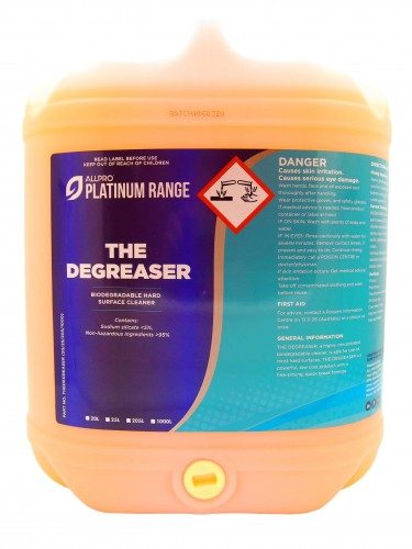 The Degreaser Water Based Degreaser 20 Litre Drum