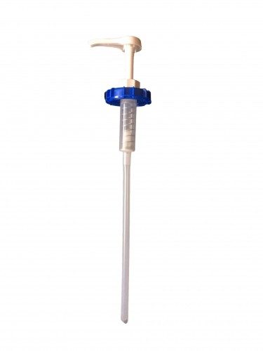 15ml dose hand pump to suit 20 litre drum with 58mm cap