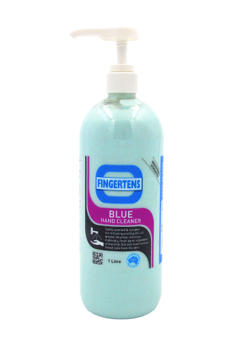 Spend $200 or more and get a FREE 1 litre pump pack of Fingertens Blue heavy duty hand cleaner